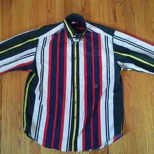 Vintage Tommy Hilfiger Multicolor button-up